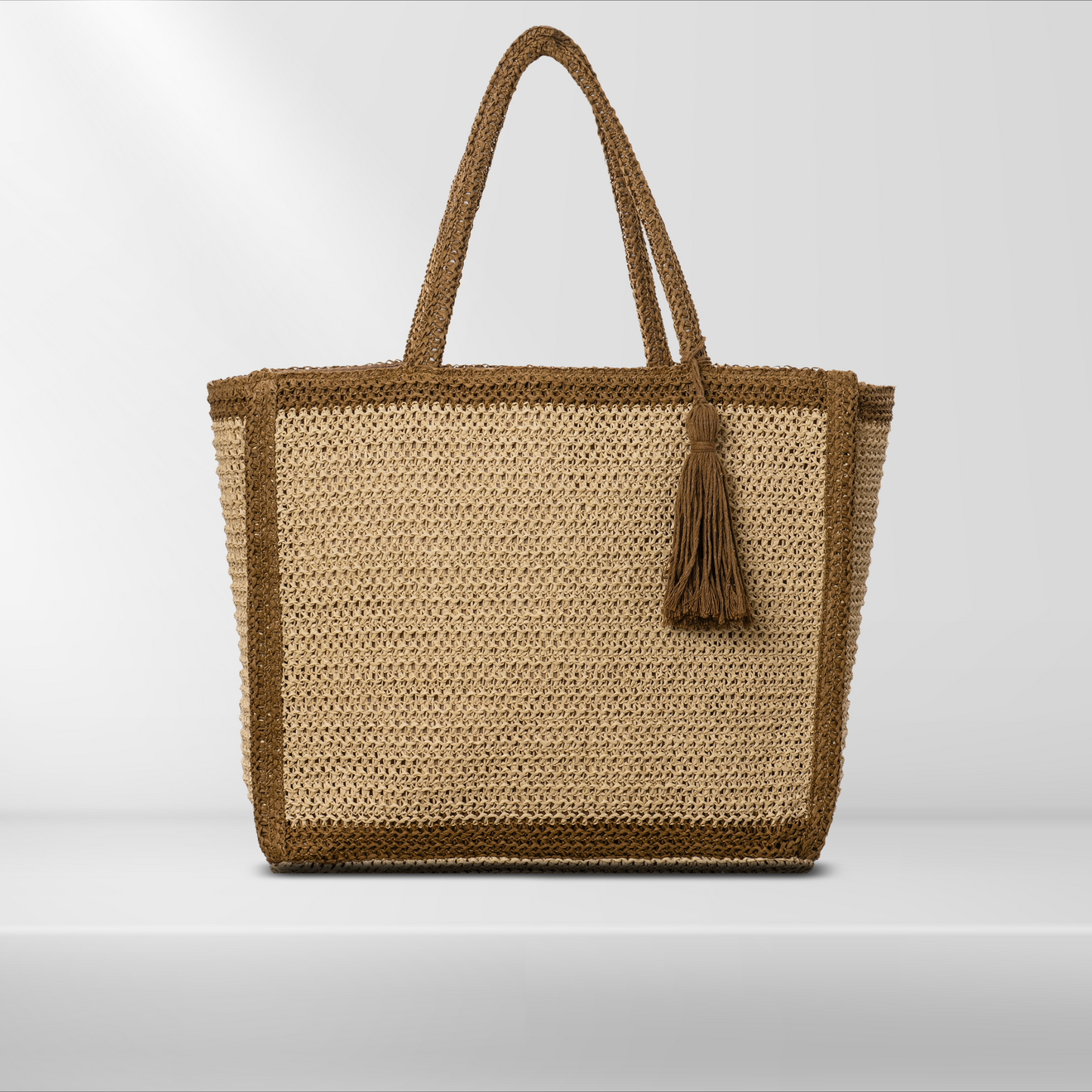 Borsa in Paglia - Aura Bag - 41x33x20 cm - BAG 216