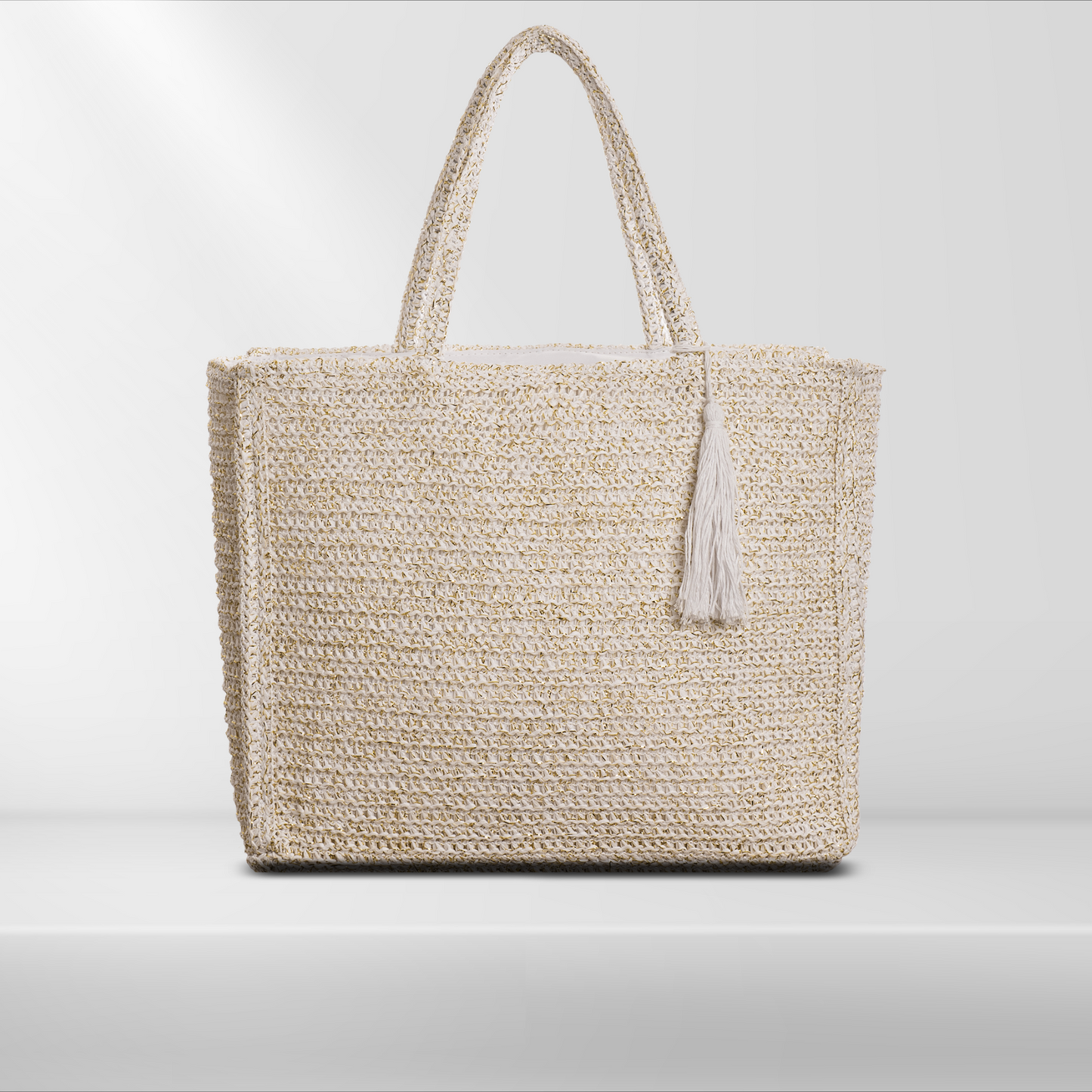 Borsa in Paglia - Aura Bag - 41x33x20 cm - BAG 216