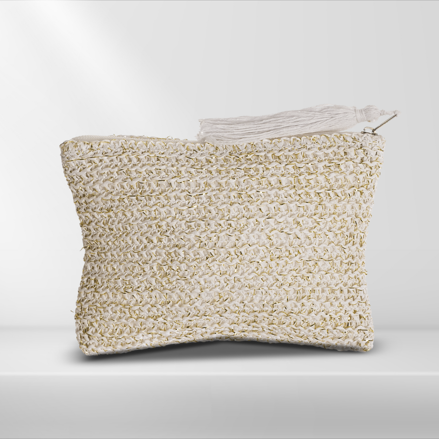 Straw Clutch - Aura Clutch - 23x16 cm