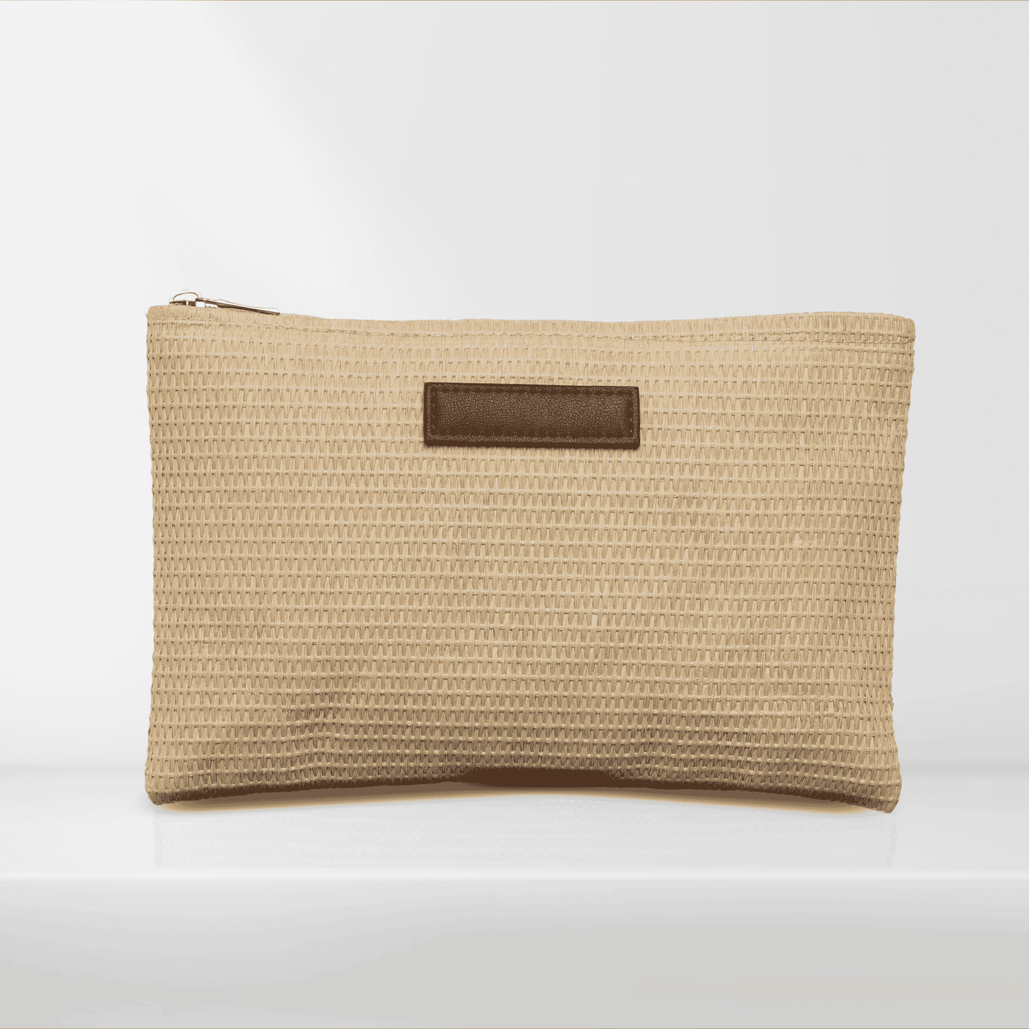 Straw clutch bag - Yves Clutch bag - 25x16 cm