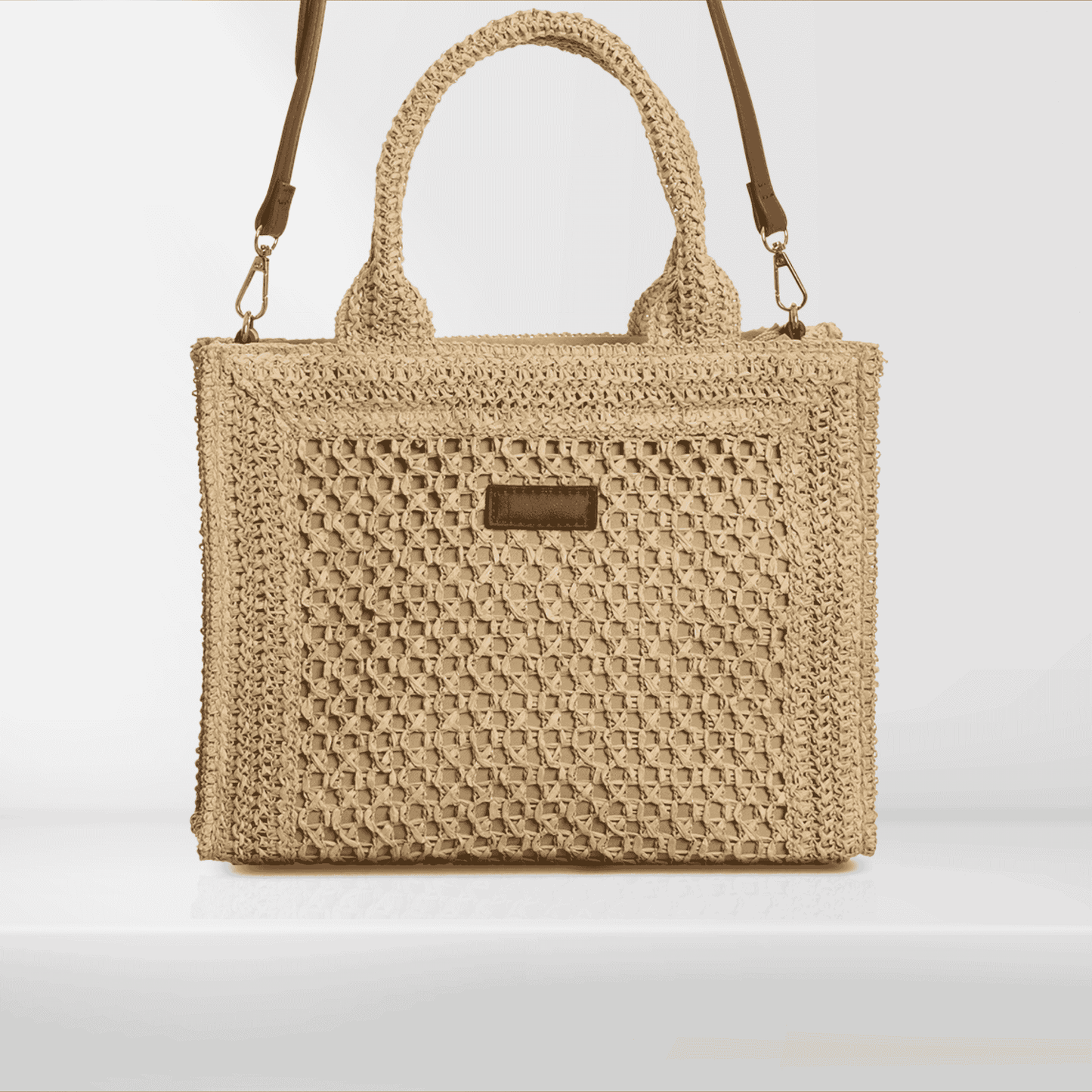 Straw Bag - Procida Bag - 30x22x10 cm - Woman