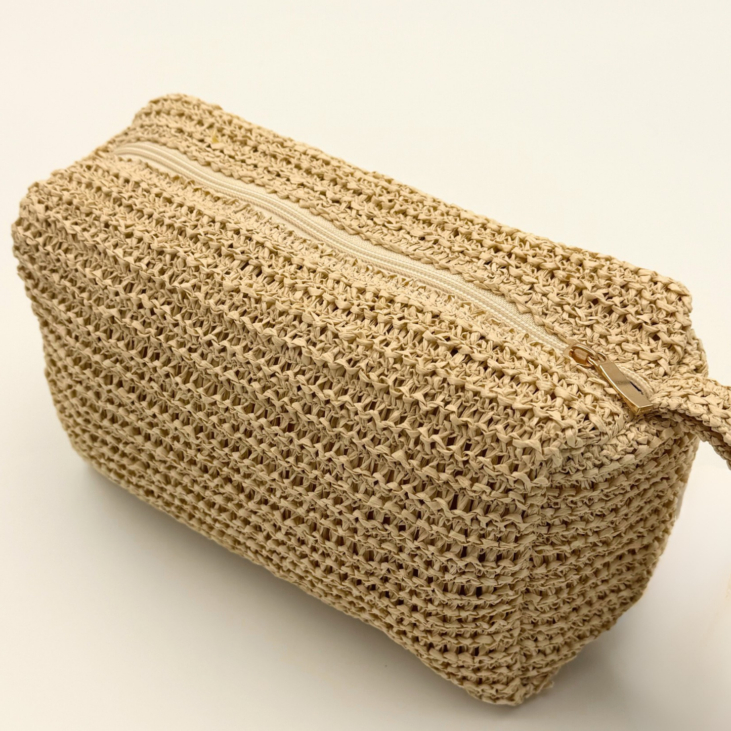 Pochette Beauty in Paglia "La Dolce Vita" - BAG246