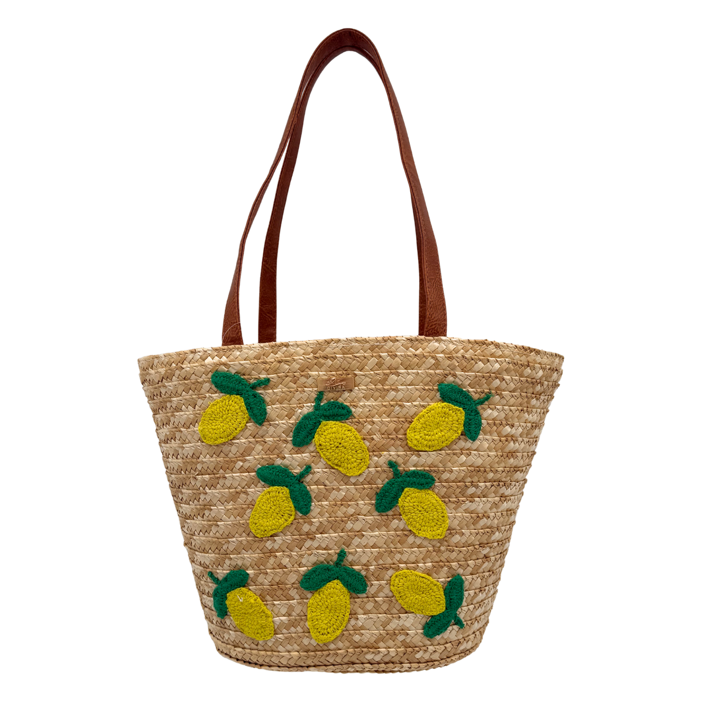 Borsa in Paglia - Limonea Cesta in Paglia - 43x27x14 cm - BAG247