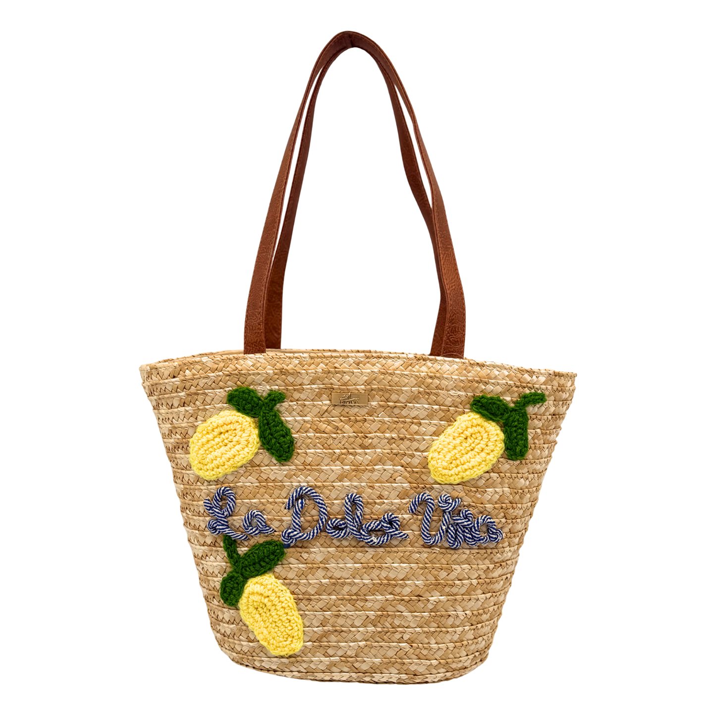 Borsa in Paglia - La Dolce Vita Basket in Paglia Mini - 43x27x14 cm - BAG249