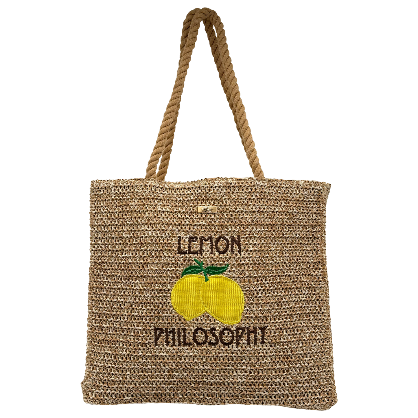 Borsa in Paglia - Costiera -  40x35x11 cm - BAG252