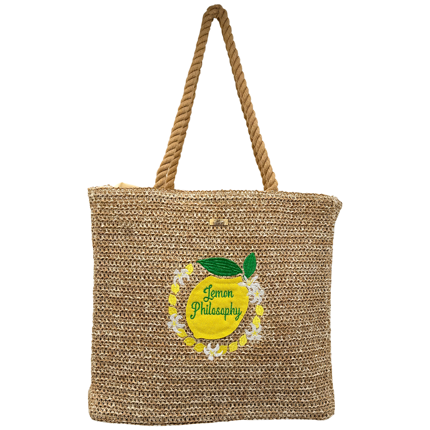 Borsa in Paglia - Costiera -  40x35x11 cm - BAG252