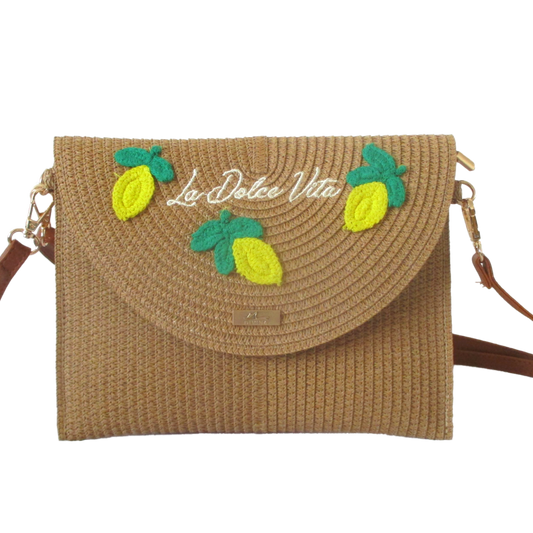 Tracolla Clutch Limoni - 27x20 cm - BAG268