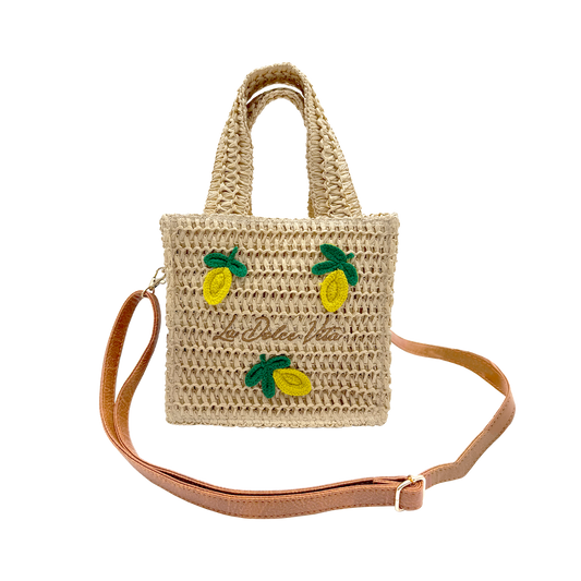 Borsa Mini in Paglia La Dolce Vita - 19x18x9 cm - BAG273