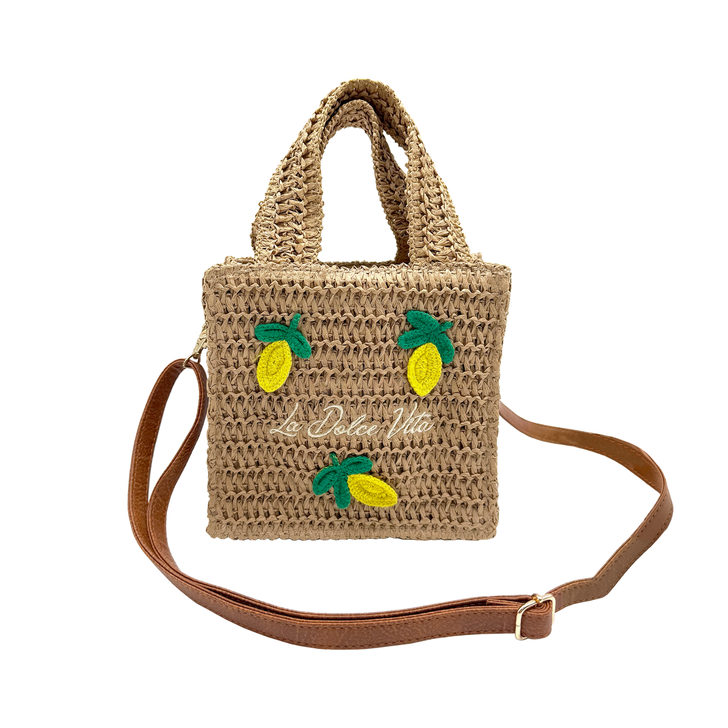 Borsa Mini in Paglia La Dolce Vita - 19x18x9 cm - BAG273