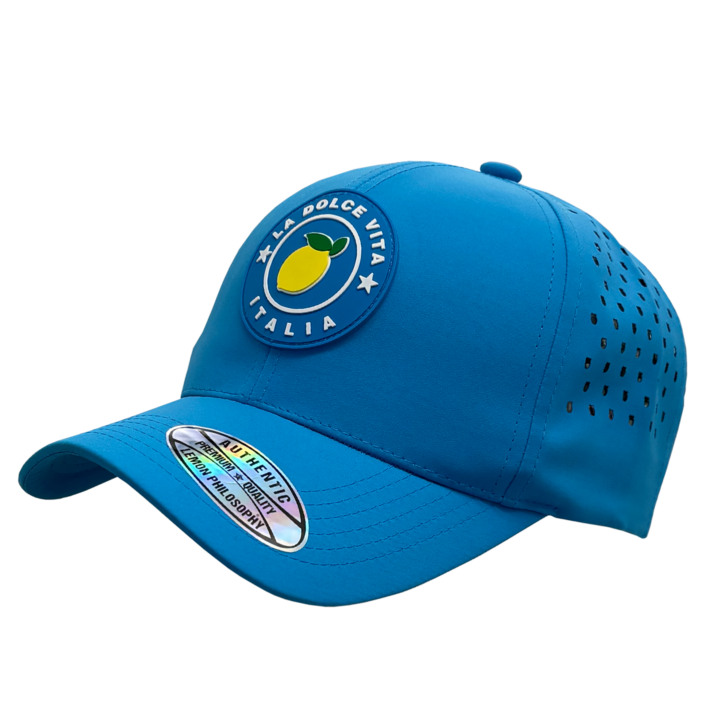 Cappello Baseball Unisex con Patch Gommata 3D “La Dolce Vita Italia” - BAS176