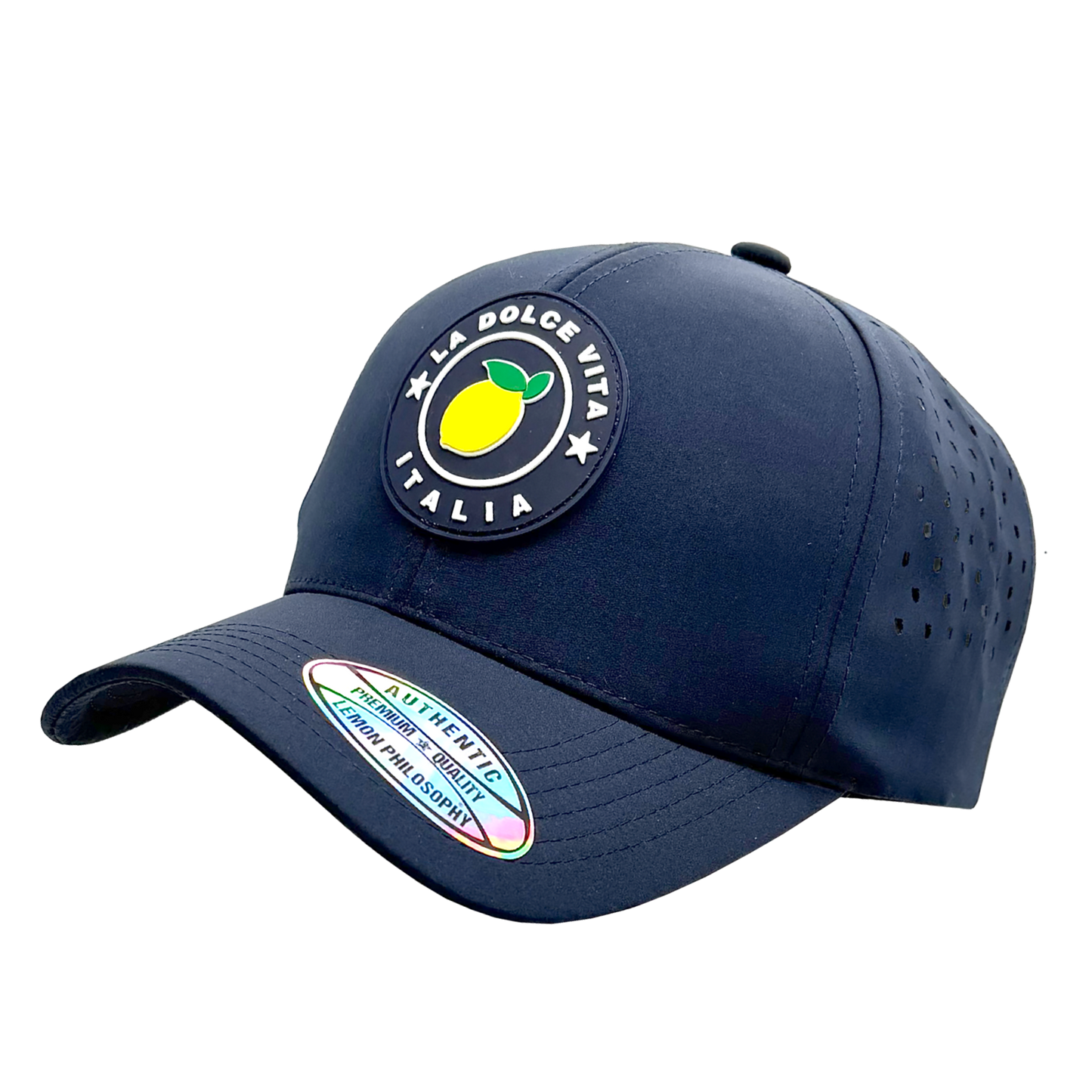 Cappello Baseball Unisex con Patch Gommata 3D “La Dolce Vita Italia” - BAS176