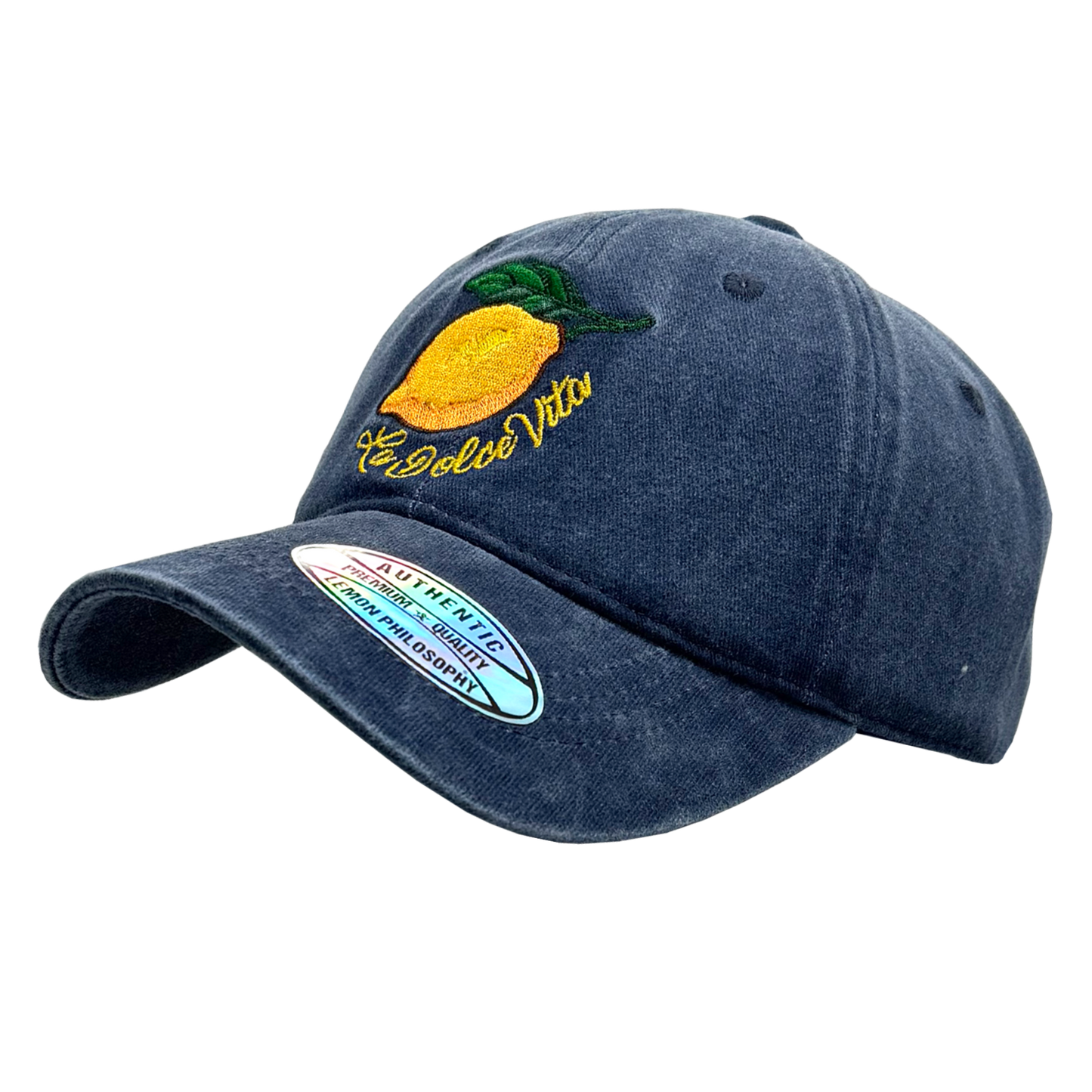 Cappello Baseball Unisex con Ricami Mediterranei in Rilievo - BAS178