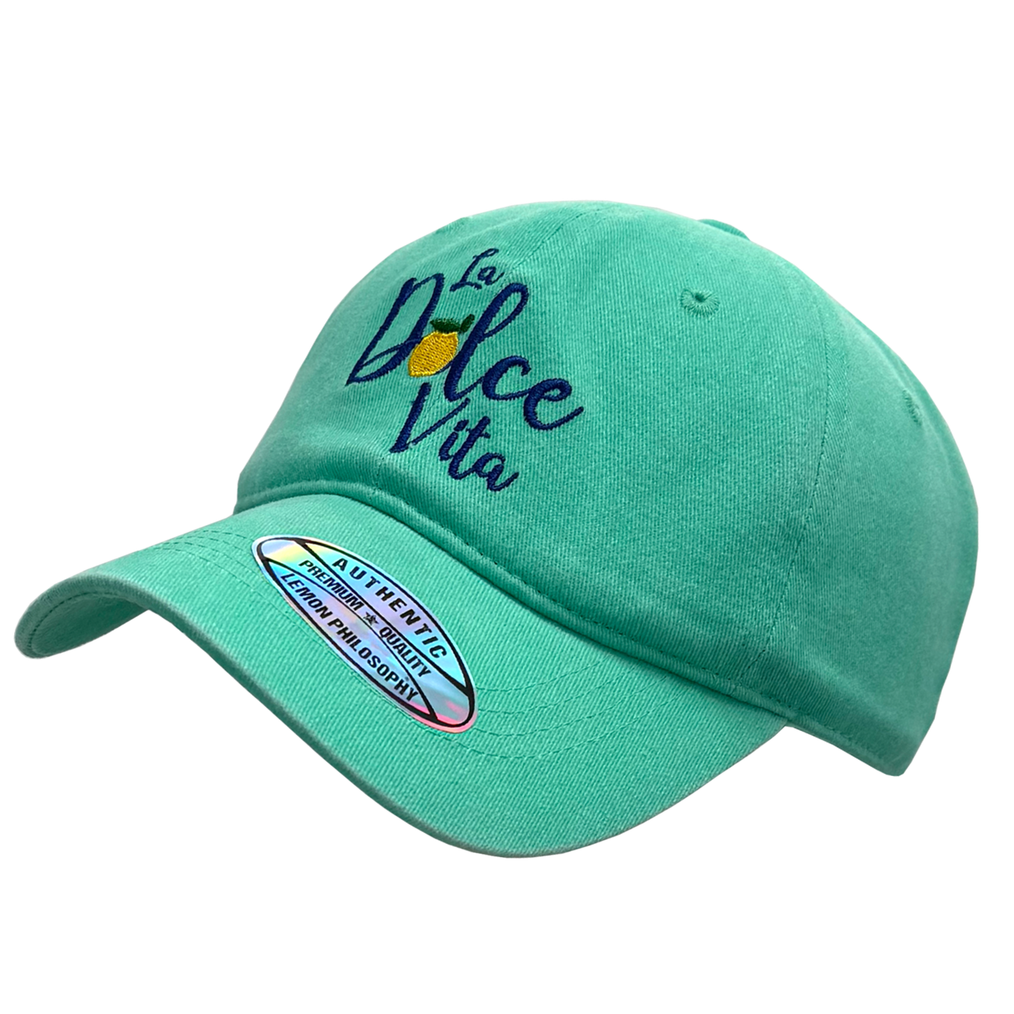 Cappello Baseball Unisex con Ricami Mediterranei in Rilievo - BAS178