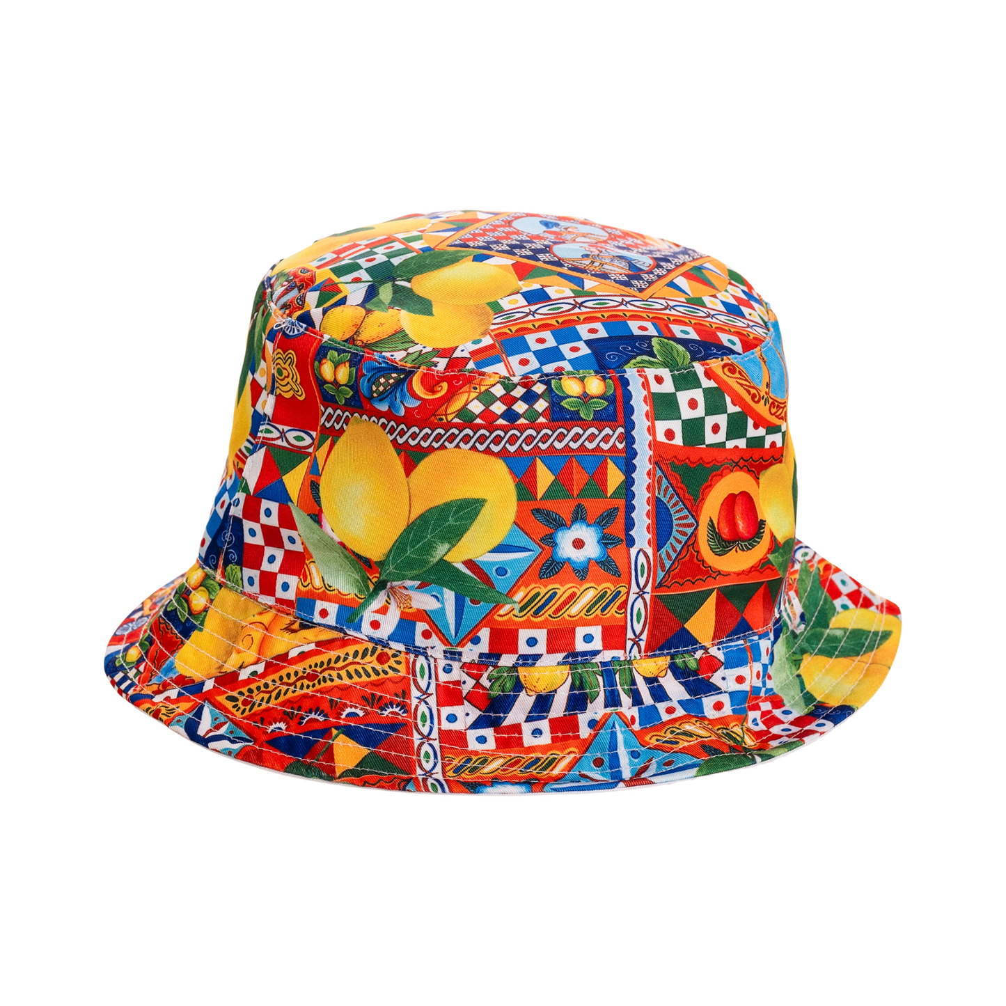 Bucket Hat Maioliche Sicilia Vibes - Cappello Pescatore | BAS 90