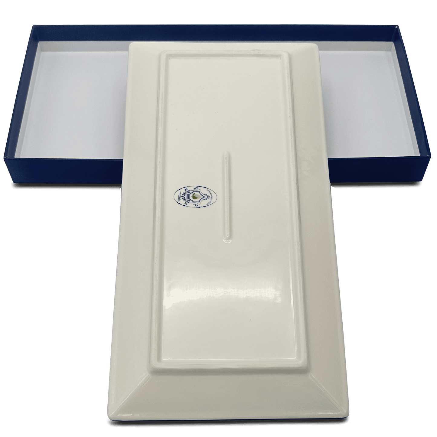 Box Ceramica luxury Lemon Platter - 1 piatto rettangolare da 30,5 cm