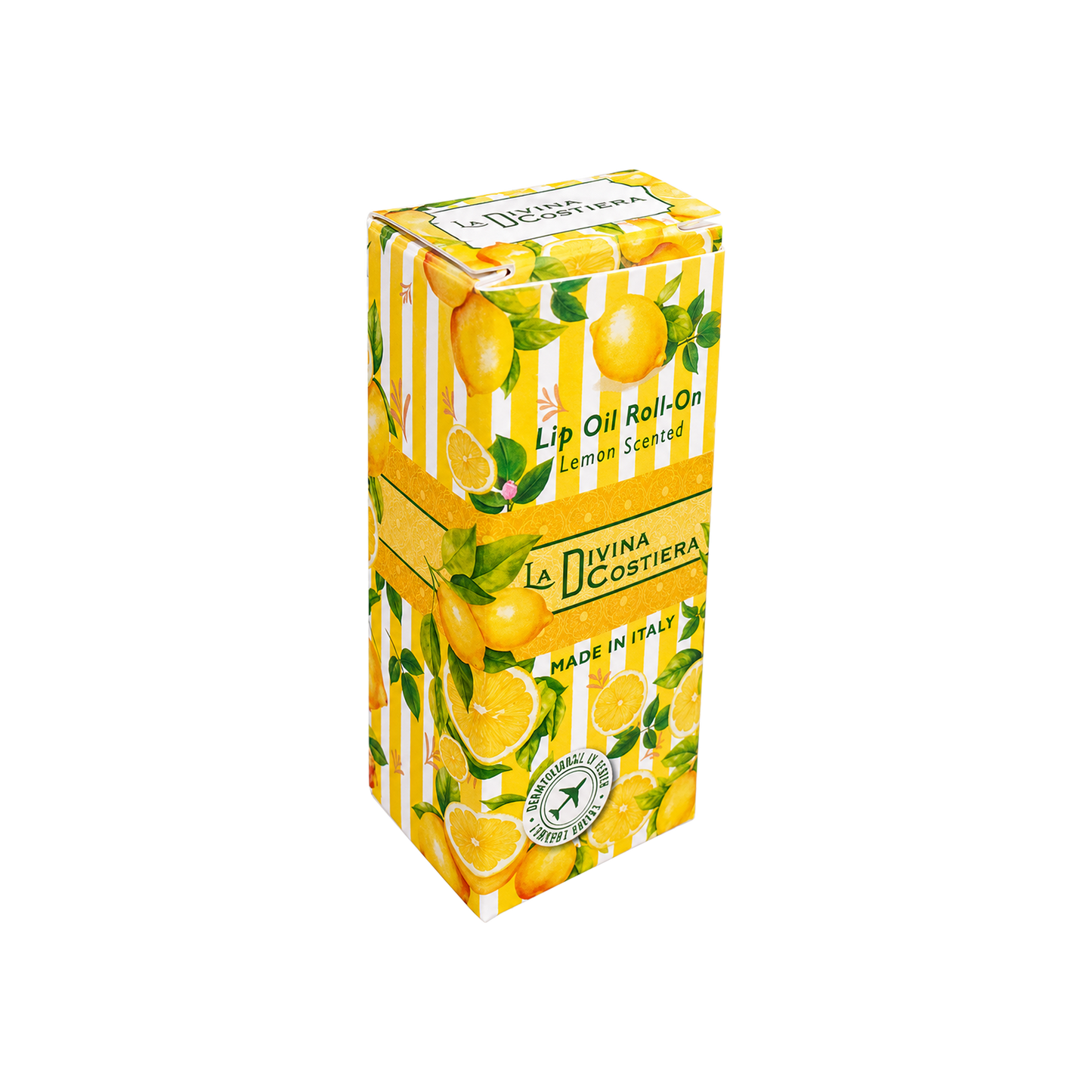 Lip Oil Roll-On al Limone con Olio di Jojoba e Vitamina E – 10 ml
