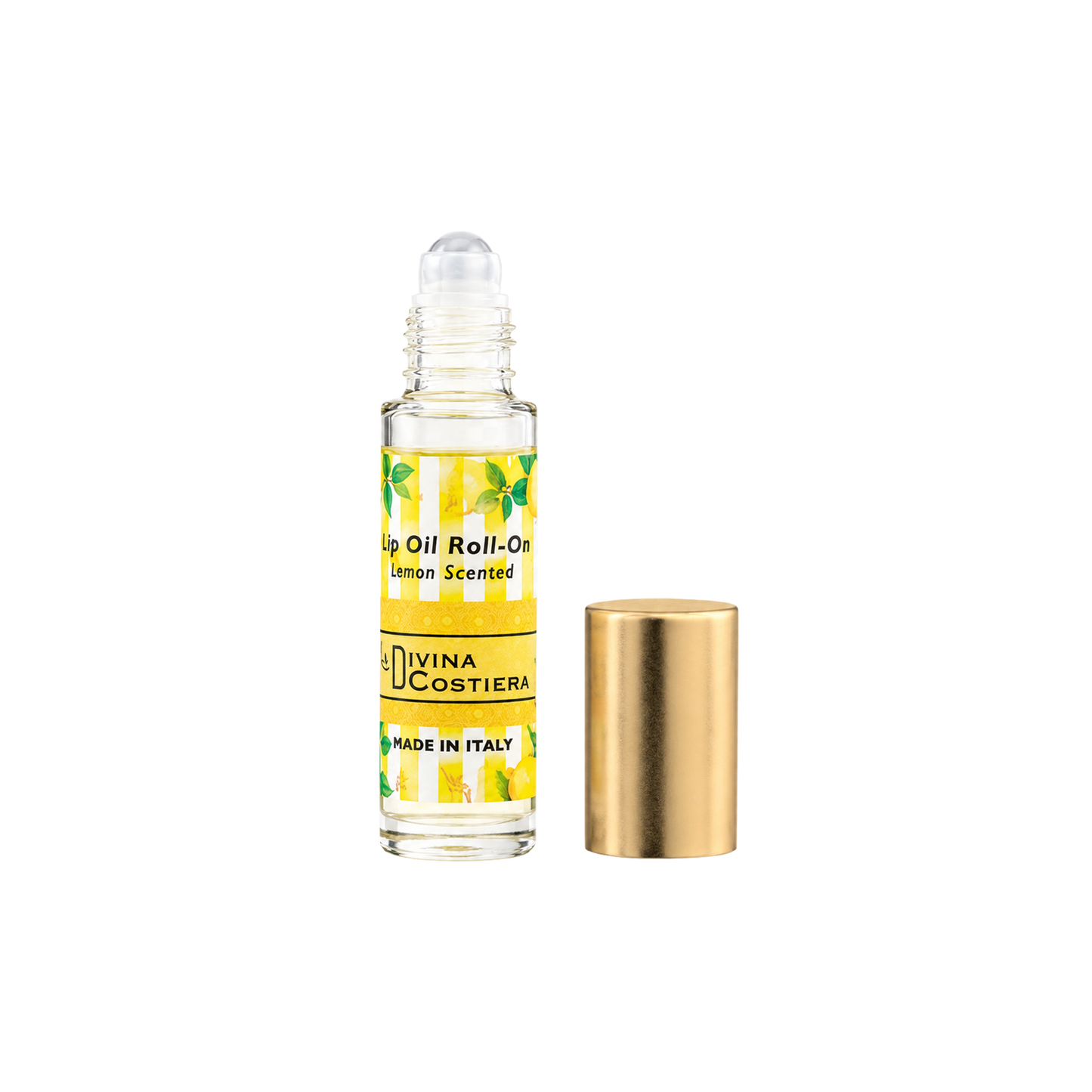 Lip Oil Roll-On al Limone con Olio di Jojoba e Vitamina E – 10 ml