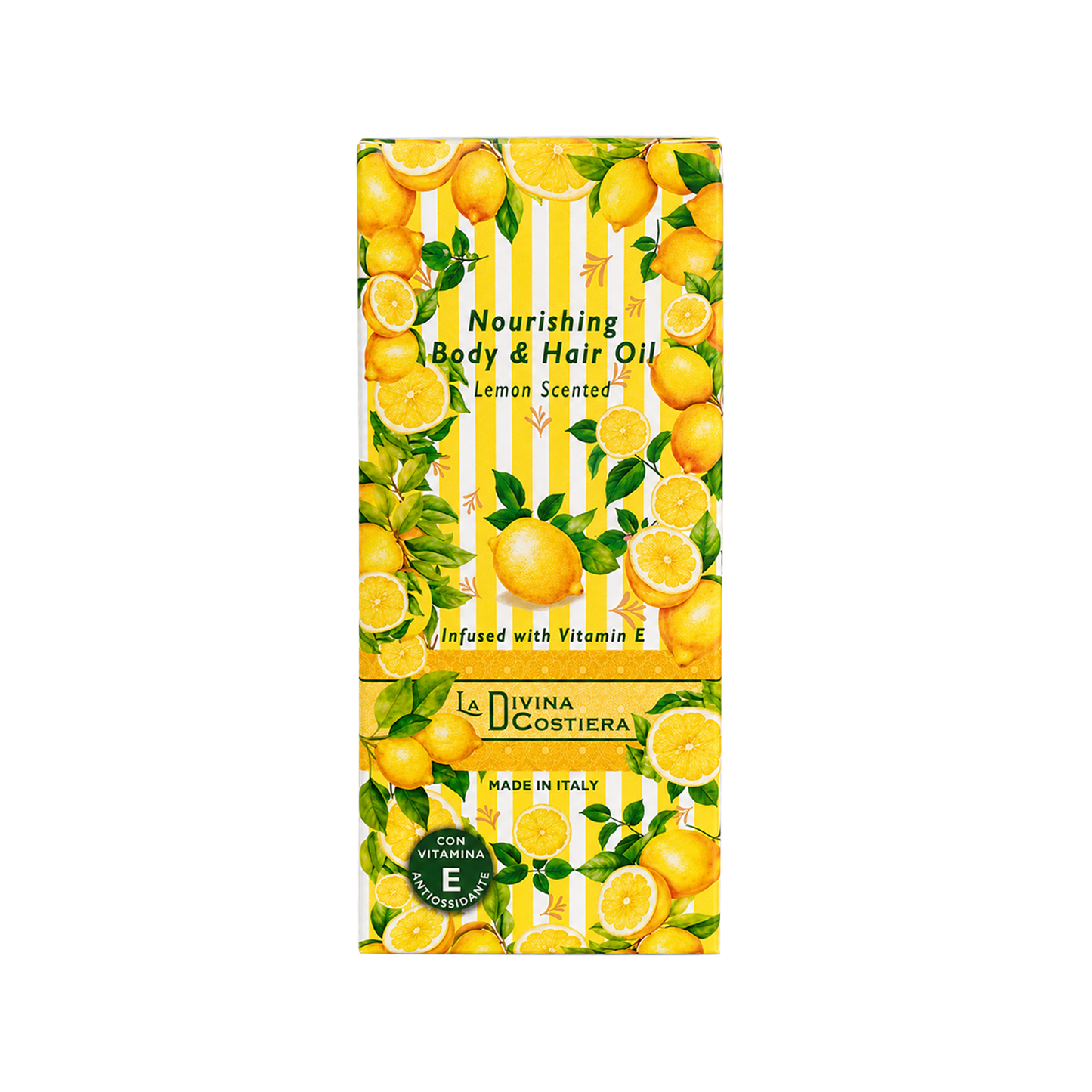 Olio Nutriente Corpo & Capelli al Limone con Vitamina E – 50 ml