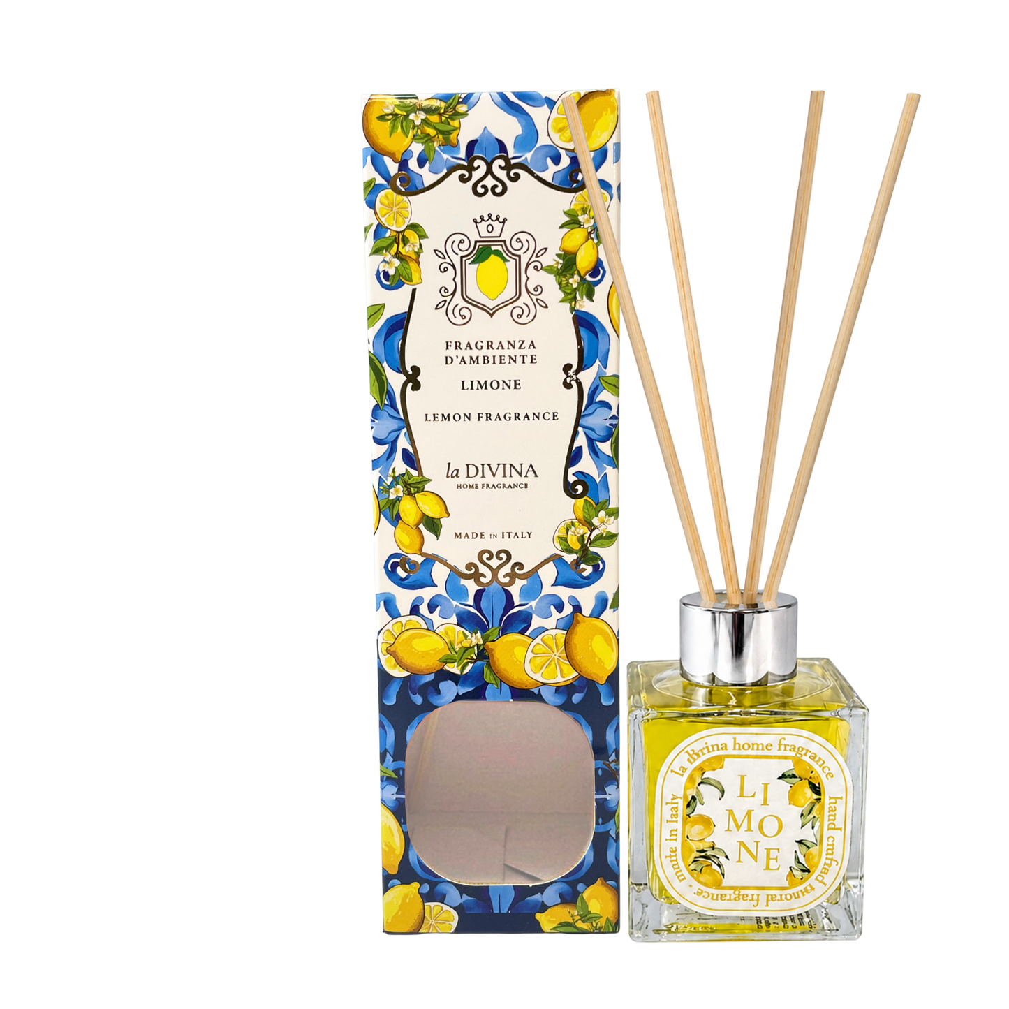 Diffusore a bastoncini per ambienti - LIMONE Home Fragrance - profumatore da 100 ml - DIFF3