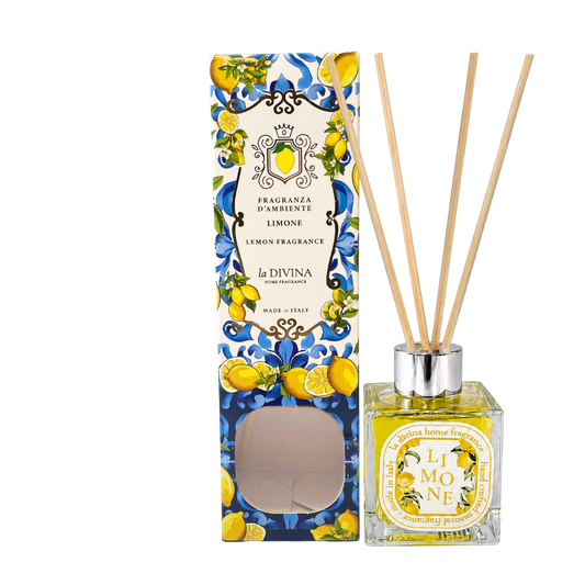 Diffusore a bastoncini per ambienti - LIMONE Home Fragrance - profumatore da 100 ml - DIFF3