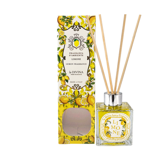 Diffusore a bastoncini per ambienti - LIMONE Home Fragrance - profumatore da 100 ml - DIFF3