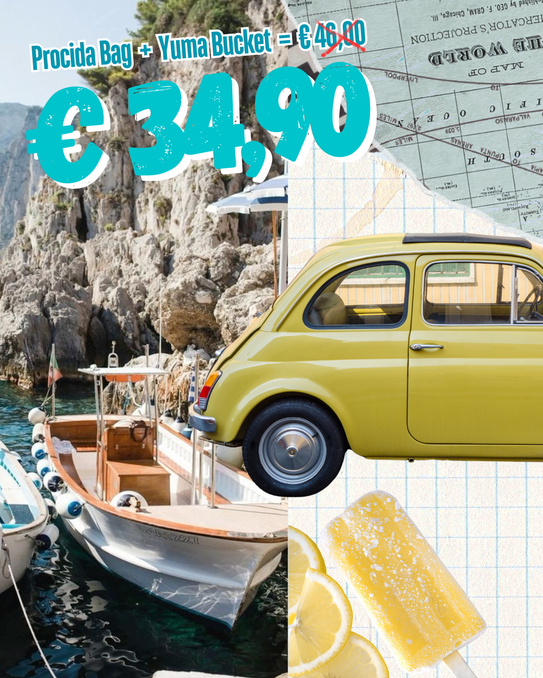 SPECIAL PROMO - Procida Bag + Yuma Bucket - OUT2