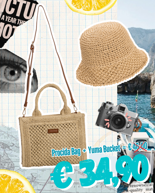 SPECIAL PROMO - Procida Bag + Yuma Bucket - OUT2