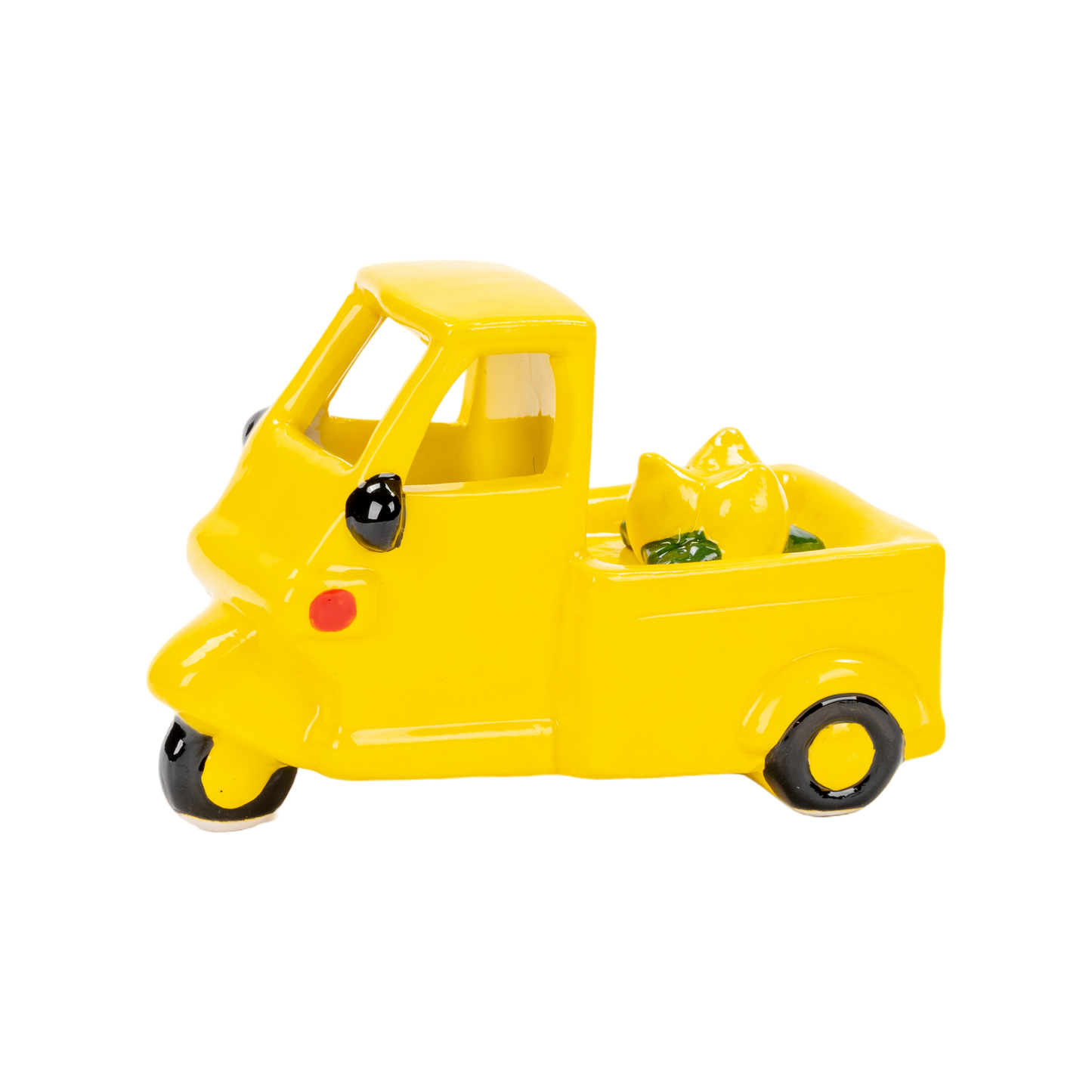 Tre ruote in Ceramica Gialla - SF146