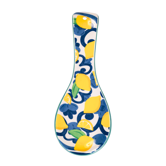 Poggiamestolo in ceramica con maioliche provenzali miste - SF177