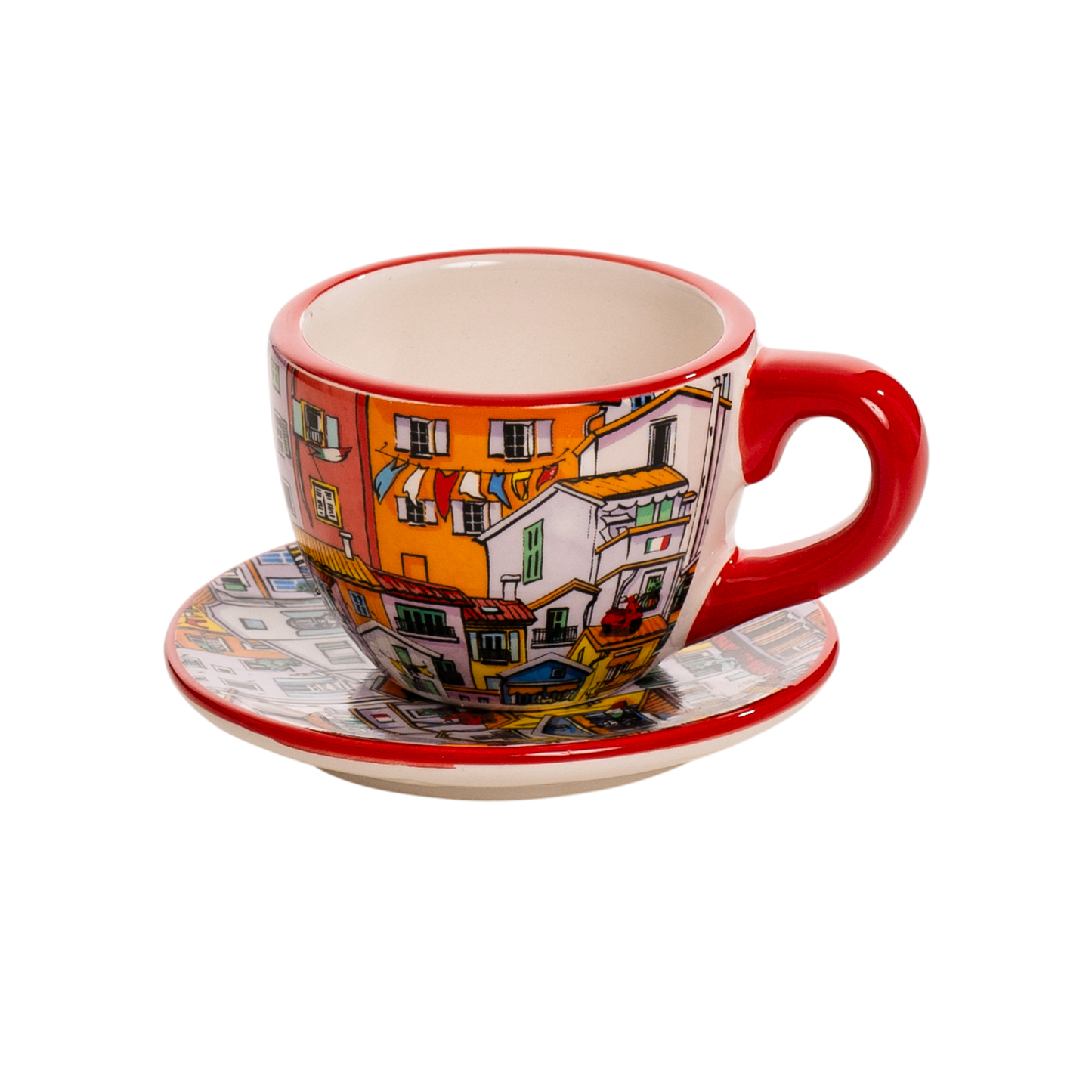 Tazzina da Caffè con Piattino Tiny Houses - SF188