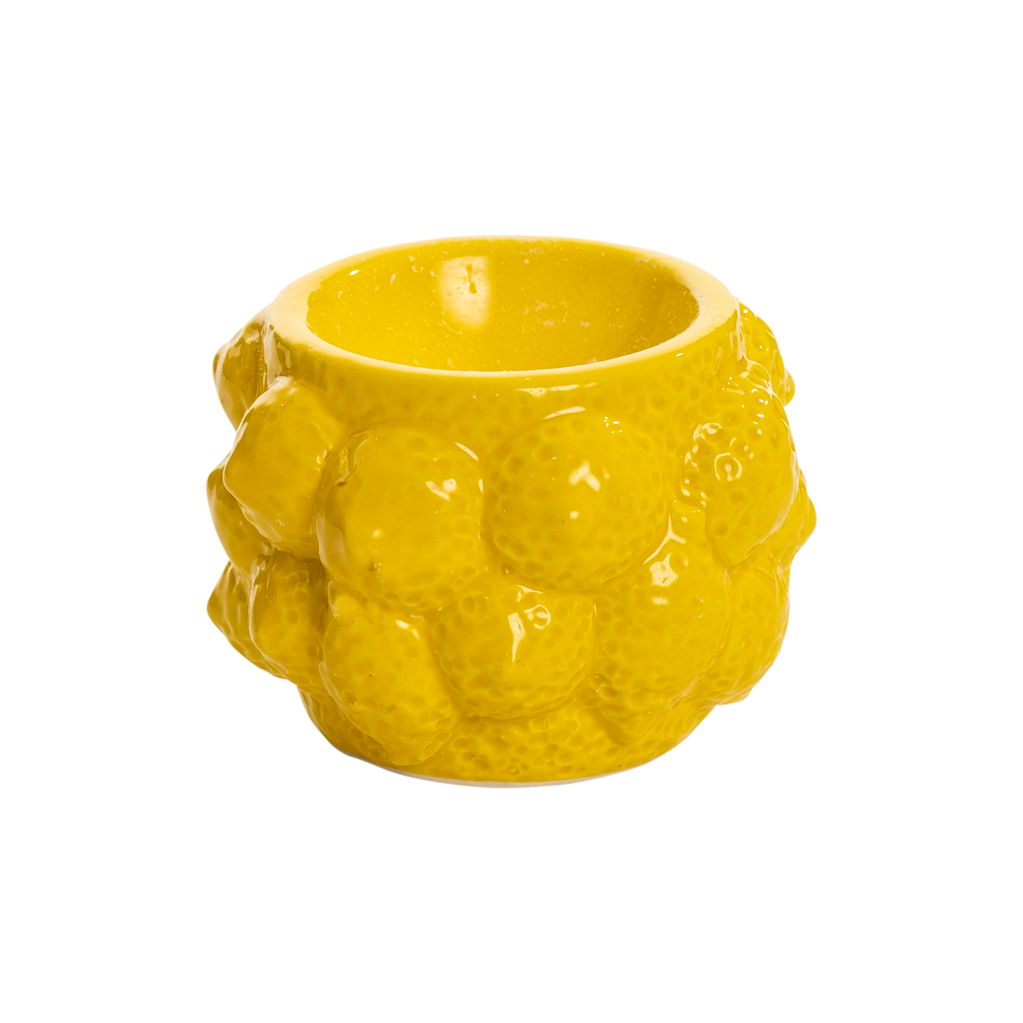 Vasetto in Ceramica con Limoni 3D - SF197