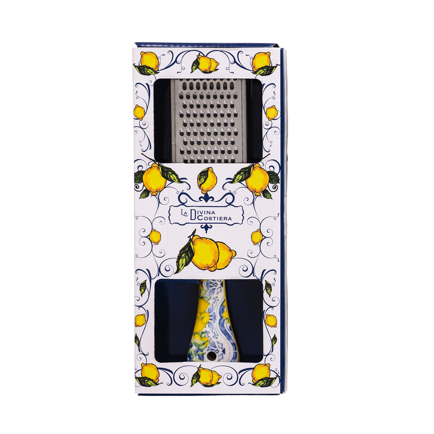 Grattugia Manuale in Acciaio con Manico in Ceramica – SF205