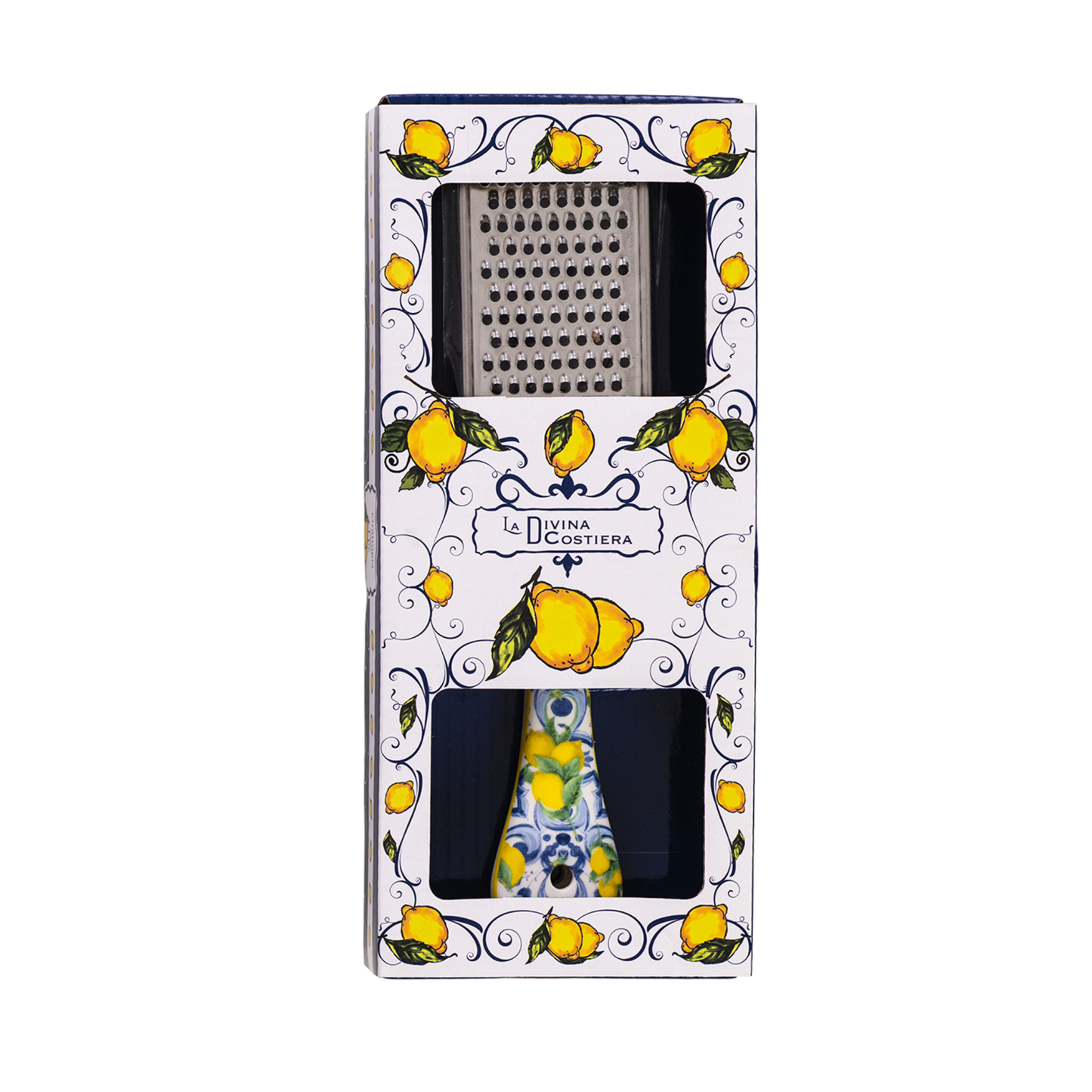 Grattugia Manuale in Acciaio con Manico in Ceramica – SF205