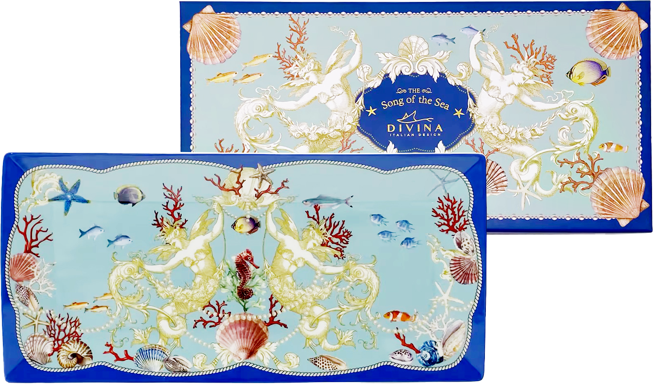 Piatto Rettangolare in ceramica Box Luxury 30,5 cm - SF231