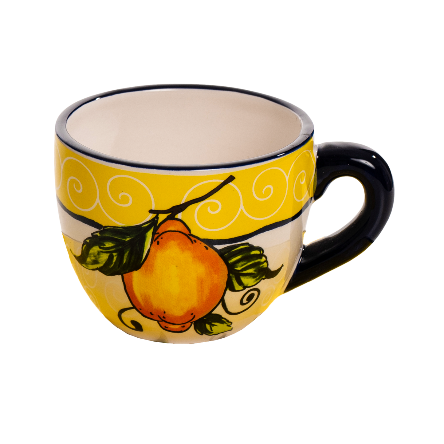 Tazza grande in ceramica Limoni Gialli - SF270