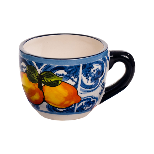 Tazza grande in ceramica Limoni Blu - SF272