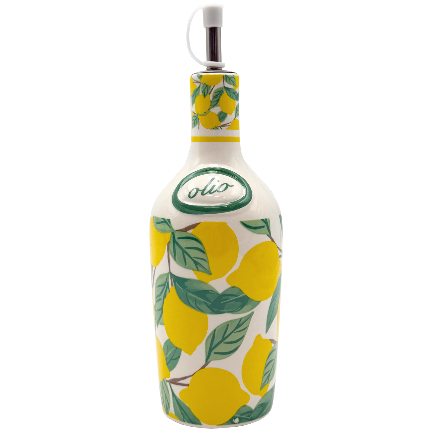 Oliera La Limonaia - Oliera in ceramica decorata con confezione - SF275