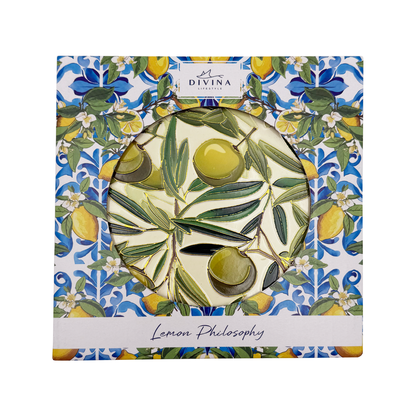 Sottopentola decorativo Oliva Mix - 17x20 cm - SF296