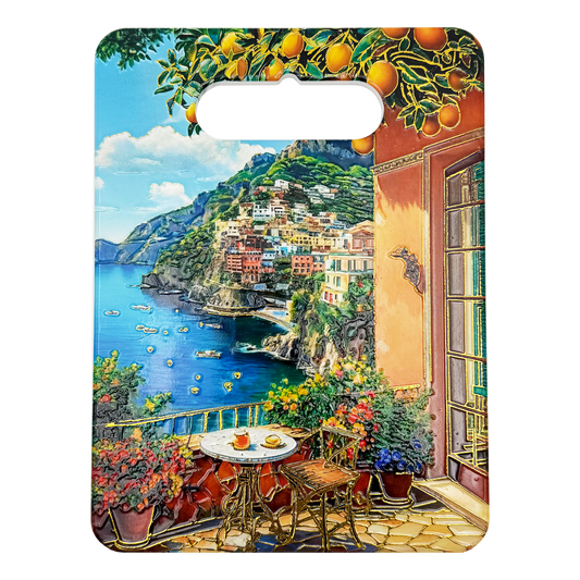 Sottopentola in ceramica Paesaggio Mix - 18x24 cm - SF297