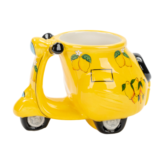 Tazza Portapenne in Ceramica Motoretta - SF33