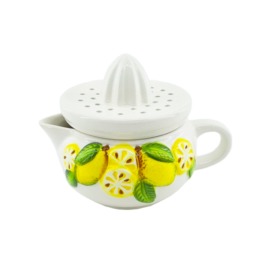 Barattolo spremiagrumi in ceramica con Limoni - SF46