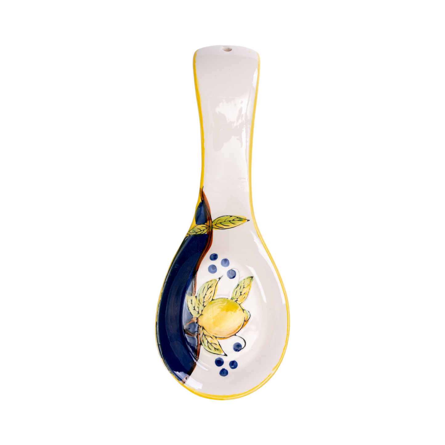 Poggiamestolo con Limone Dipinto - SF91