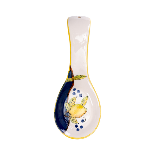 Poggiamestolo con Limone Dipinto - SF91