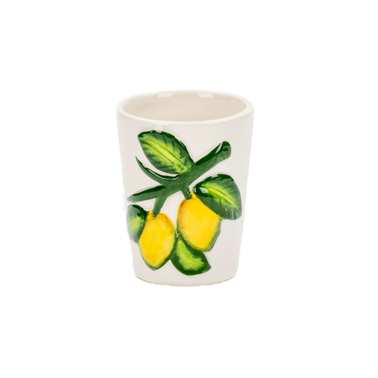Bicchierino in Ceramica con Limone 3D - SF94