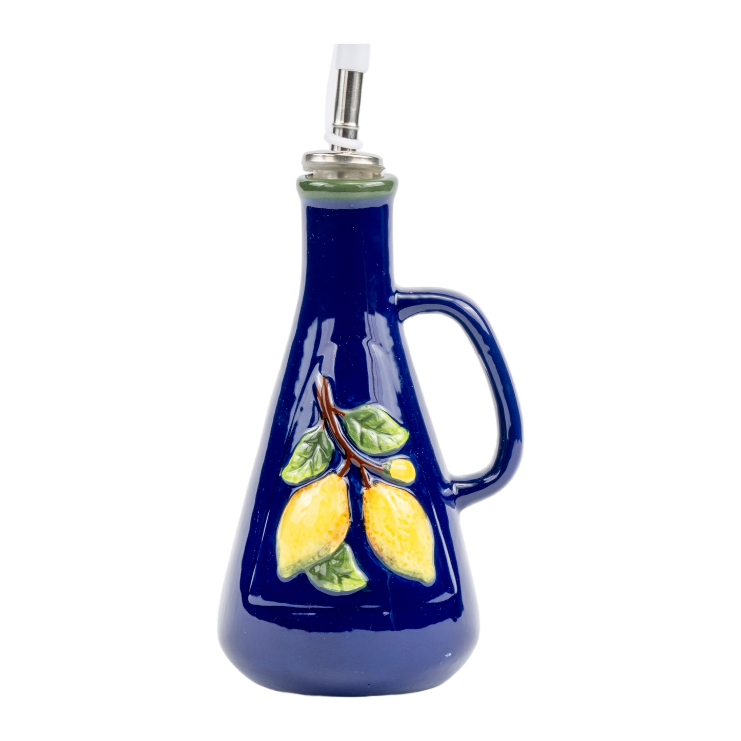 Oliera in ceramica colorata con limoni - Diversi colori