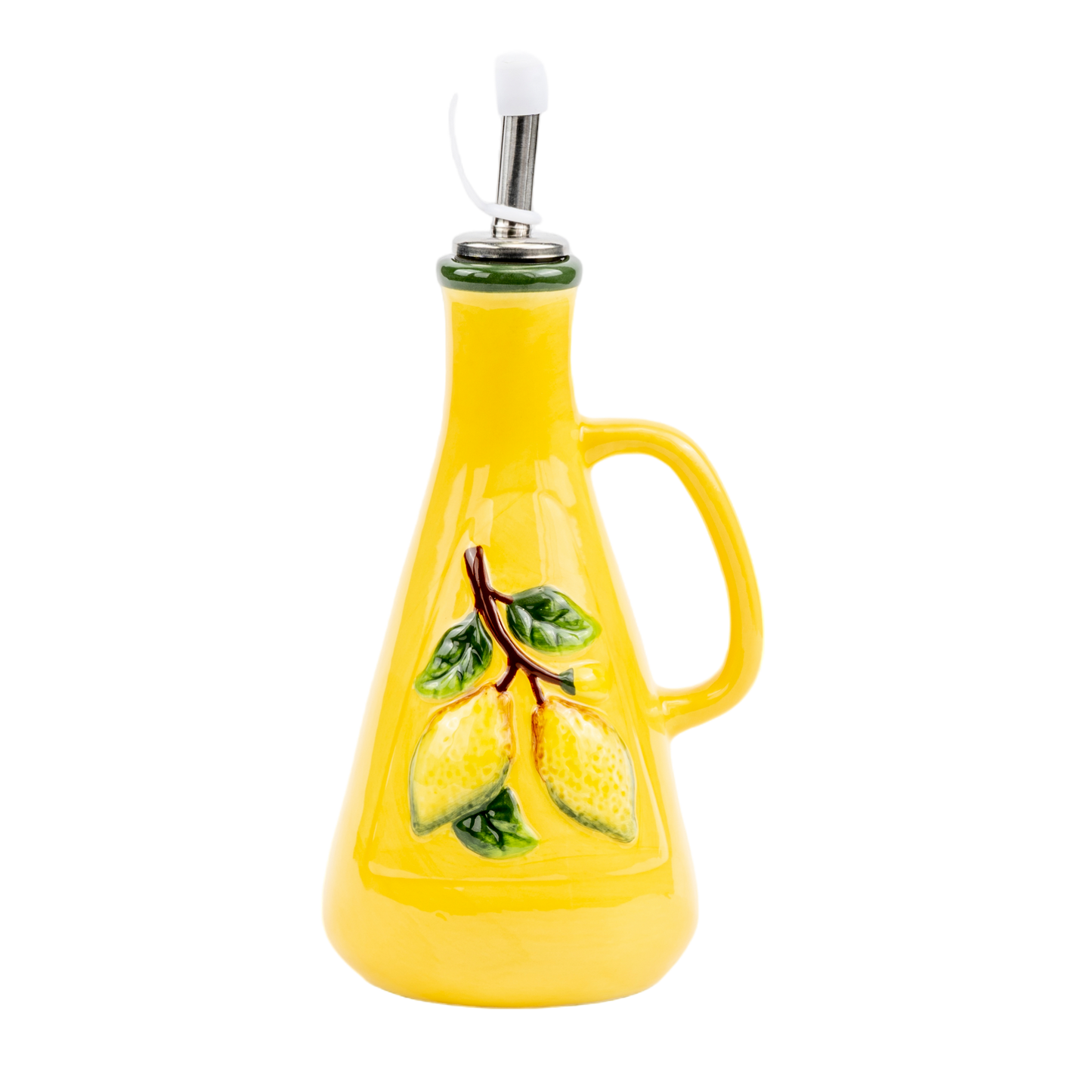 Oliera in ceramica colorata con limoni - Diversi colori