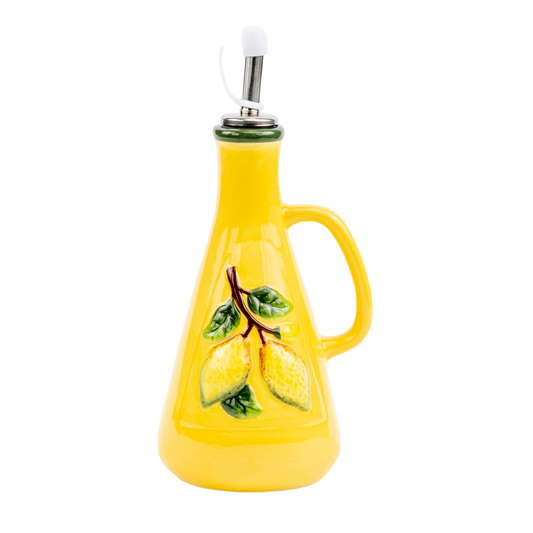 Oliera in ceramica colorata con limoni - Diversi colori