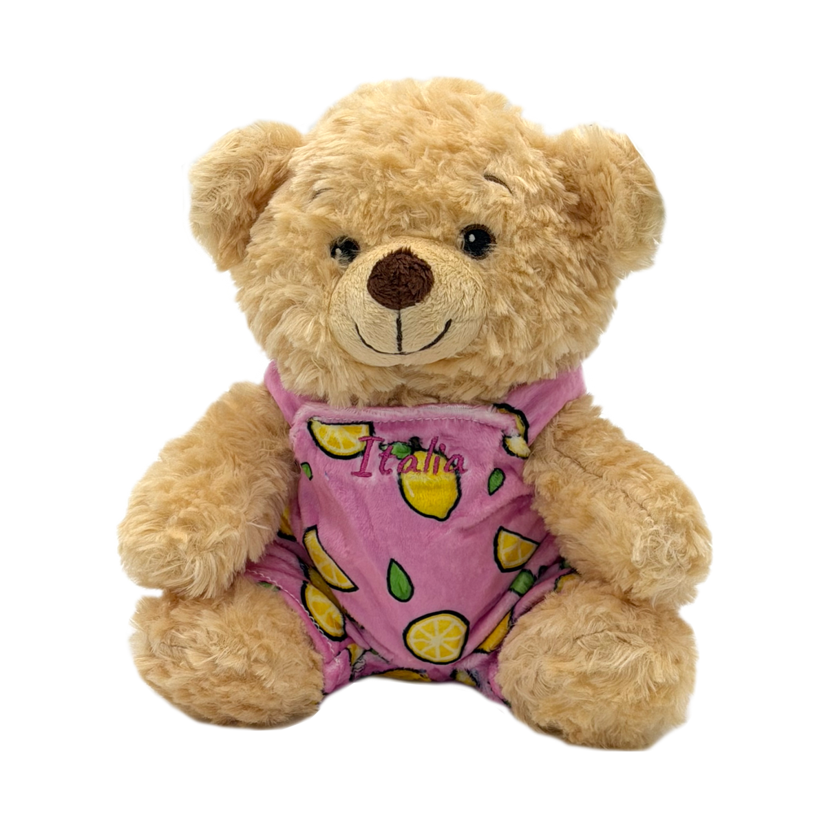 Orsetto Peluche con salopette La Dolce Vita - cod. TOY11