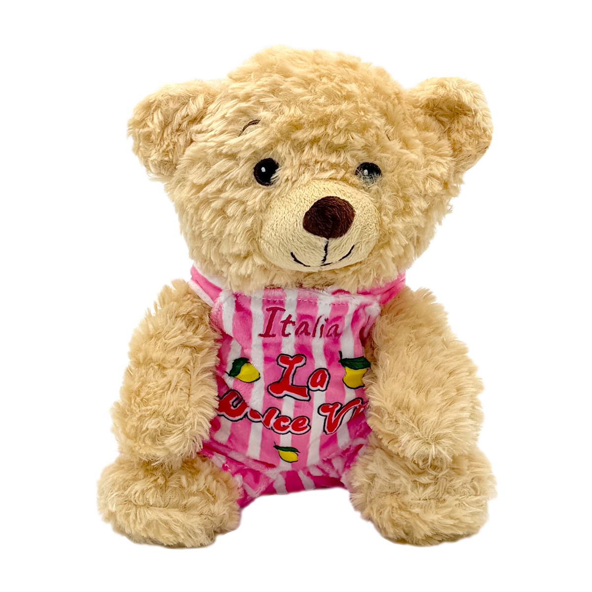 Orsetto Peluche con salopette La Dolce Vita - cod. TOY11