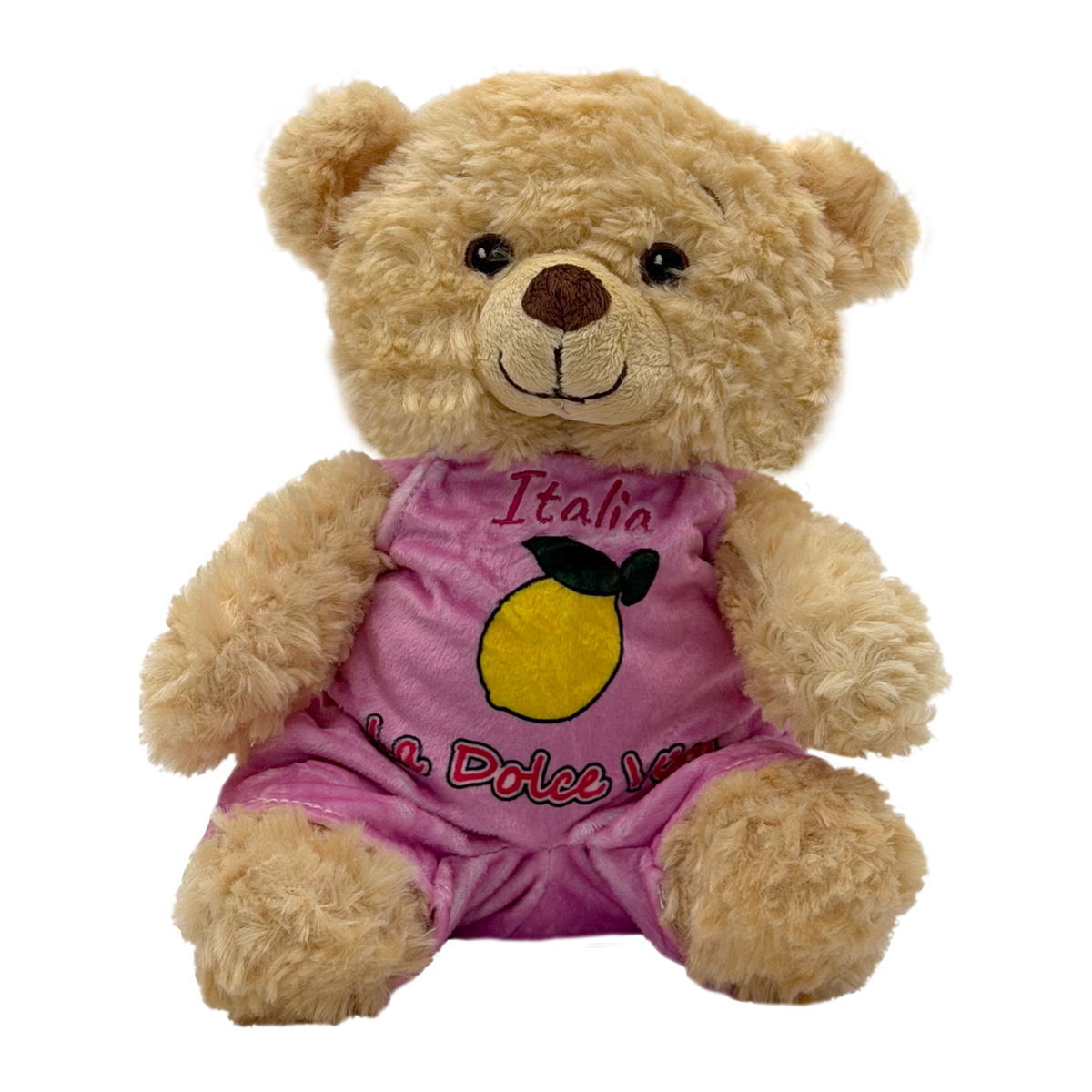 Orsetto Peluche con salopette La Dolce Vita - cod. TOY11
